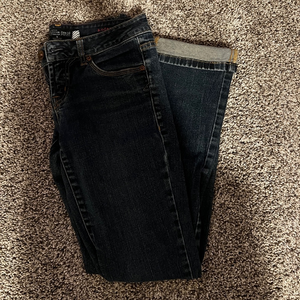 low rise volcom jeans